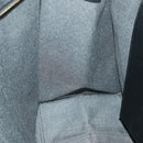 MCM Logogram Vicetos Tote Bag PVC Black Gold Auth 162533-19