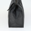 MCM Logogram Vicetos Tote Bag PVC Black Gold Auth 162533-3