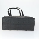 MCM Logogram Vicetos Tote Bag PVC Black Gold Auth 162533-5