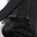 CHANEL Sports Line Shoulder Bag Coated Canvas Black CC Auth 162540-10