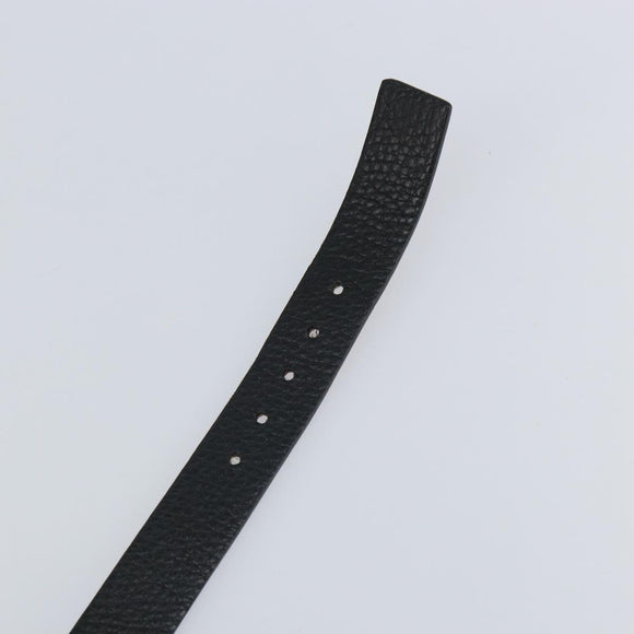 Salvatore Ferragamo Gancini Reversible Belt Leather 34.6"" Brown Auth 162547