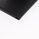 CHANEL Day Planner Cover Caviar Skin Black Gold CC Auth 162550-11