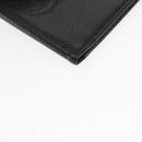 CHANEL Day Planner Cover Caviar Skin Black Gold CC Auth 162550-8