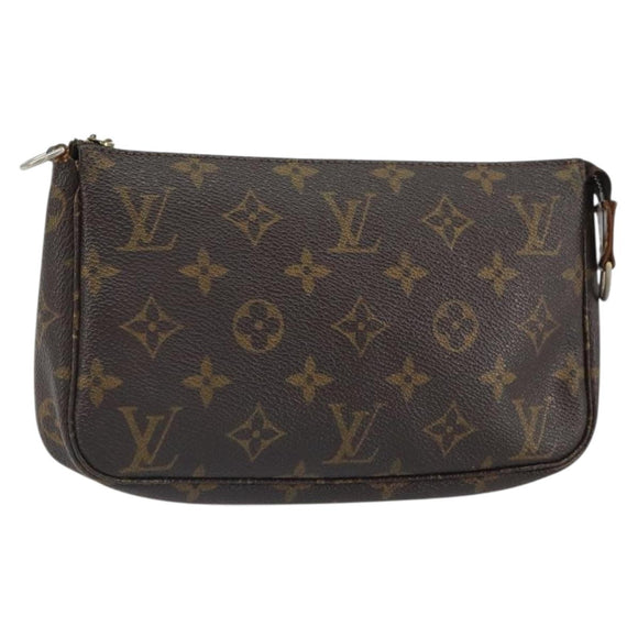 LOUIS VUITTON Monogram Pochette Accessoires Pouch M51980 LV Auth 162557