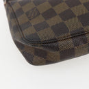 LOUIS VUITTON Damier Ebene Pochette Accessoires Pouch N41206 LV Auth 162558-15