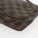 LOUIS VUITTON Damier Ebene Pochette Accessoires Pouch N41206 LV Auth 162558-16