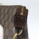 LOUIS VUITTON Damier Ebene Pochette Accessoires Pouch N41206 LV Auth 162558-9