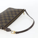 LOUIS VUITTON Damier Ebene Pochette Accessoires Pouch N41206 LV Auth 162558-7