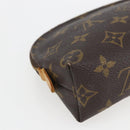 LOUIS VUITTON Monogram Pochette Cosmetic PM Pouch M43998 LV Auth 162561-16