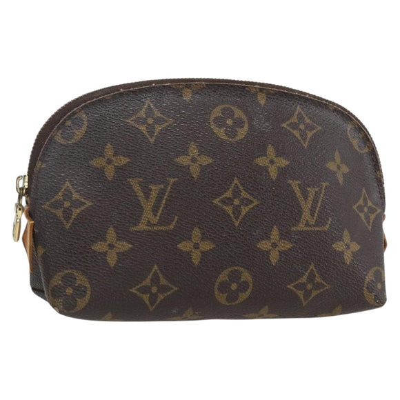 LOUIS VUITTON Monogram Pochette Cosmetic PM Pouch M43998 LV Auth 162561