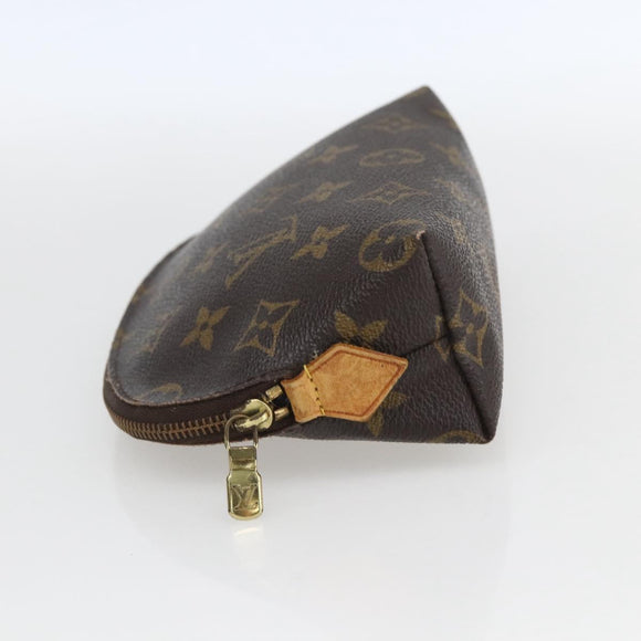 LOUIS VUITTON Monogram Pochette Cosmetic PM Pouch M43998 LV Auth 162561