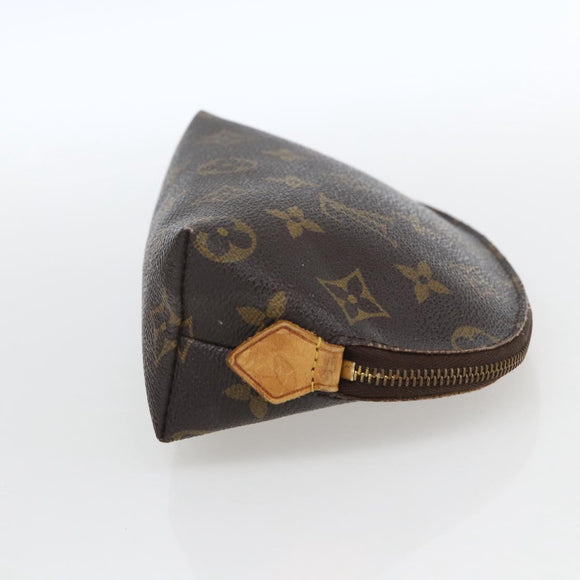 LOUIS VUITTON Monogram Pochette Cosmetic PM Pouch M43998 LV Auth 162561