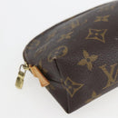 LOUIS VUITTON Monogram Pochette Cosmetic PM Pouch M43998 LV Auth 162561-14