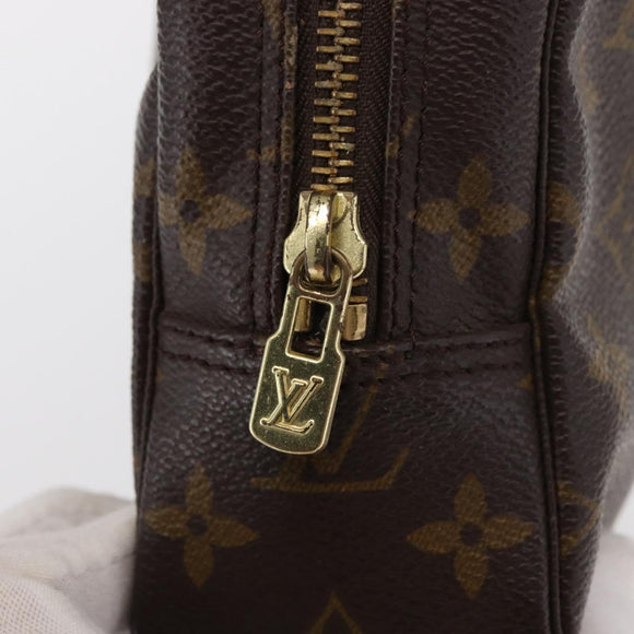 LOUIS VUITTON Monogram Trousse Toilette 23 Clutch Bag M47524 LV Auth 162564