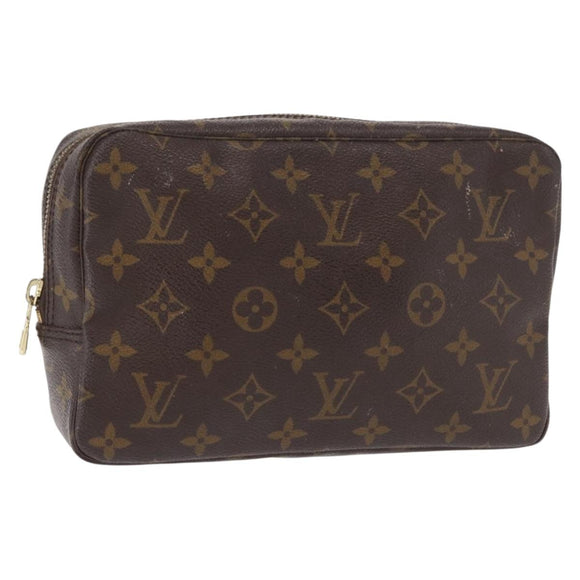 LOUIS VUITTON Monogram Trousse Toilette 23 Clutch Bag M47524 LV Auth 162564