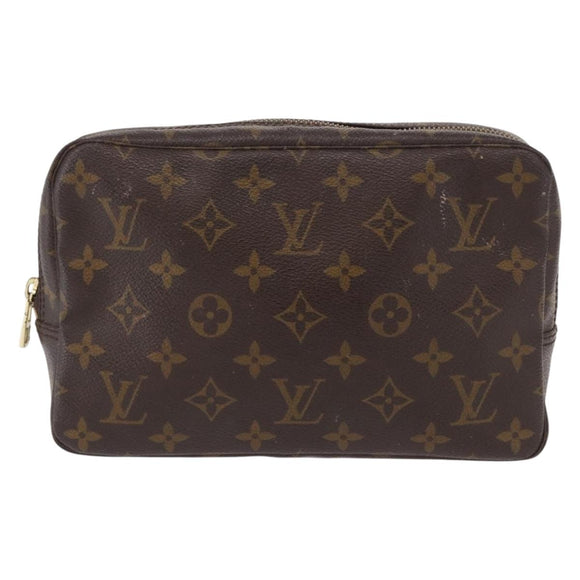 LOUIS VUITTON Monogram Trousse Toilette 23 Clutch Bag M47524 LV Auth 162564