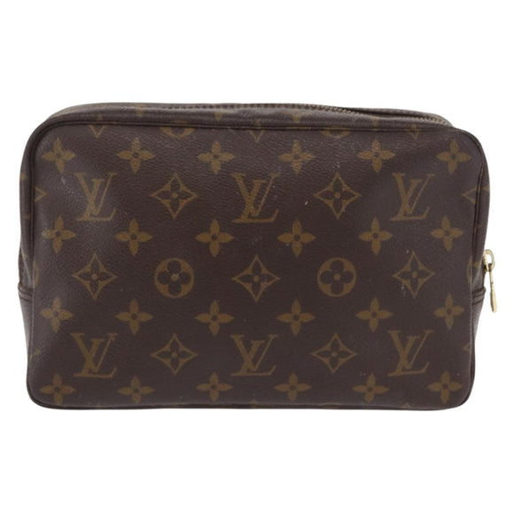 LOUIS VUITTON Monogram Trousse Toilette 23 Clutch Bag M47524 LV Auth 162564