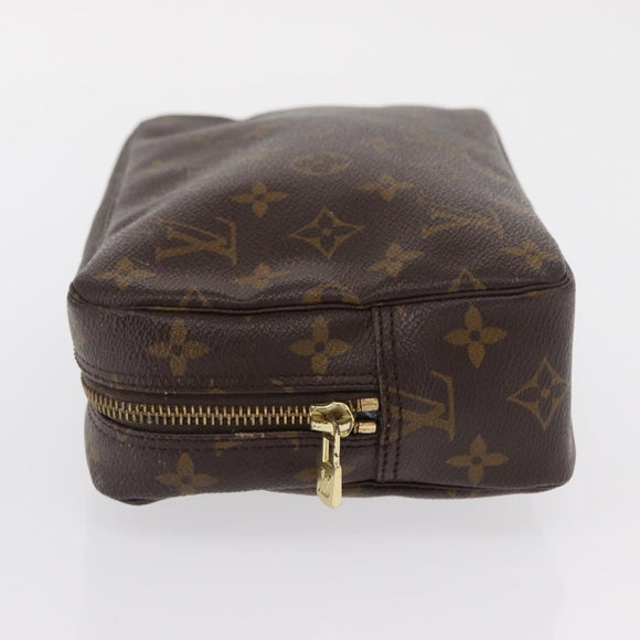 LOUIS VUITTON Monogram Trousse Toilette 23 Clutch Bag M47524 LV Auth 162564
