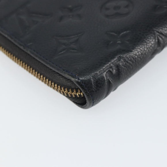 LOUIS VUITTON Monogram Empreinte Portefeuille Secret Long M93435 LV Auth 162566