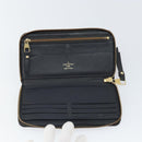 LOUIS VUITTON Monogram Empreinte Portefeuille Secret Long M93435 LV Auth 162566-9