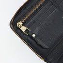 LOUIS VUITTON Monogram Empreinte Portefeuille Secret Long M93435 LV Auth 162566-18