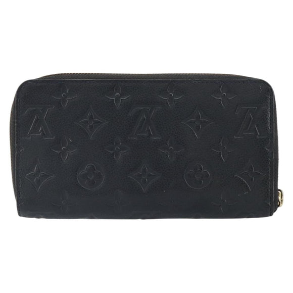 LOUIS VUITTON Monogram Empreinte Portefeuille Secret Long M93435 LV Auth 162566