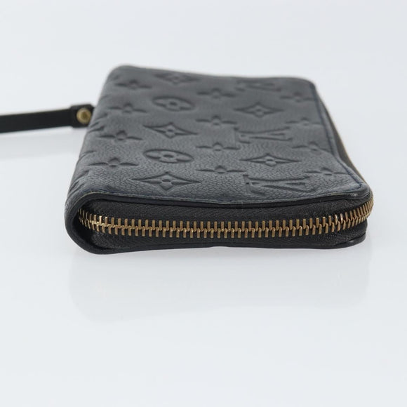 LOUIS VUITTON Monogram Empreinte Portefeuille Secret Long M93435 LV Auth 162566