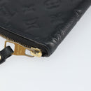 LOUIS VUITTON Monogram Empreinte Portefeuille Secret Long M93435 LV Auth 162566-14