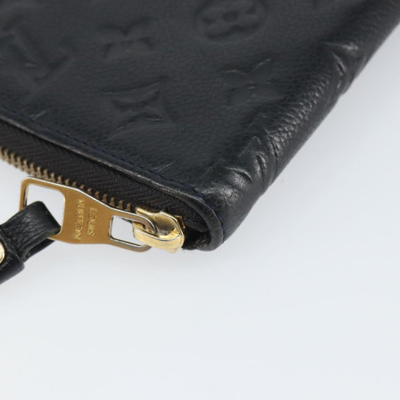 LOUIS VUITTON Monogram Empreinte Portefeuille Secret Long M93435 LV Auth 162566