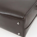 GUCCI Hand Bag Patent leather Brown Silver 000 1274 0505 Auth 162574-15