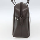 GUCCI Hand Bag Patent leather Brown Silver 000 1274 0505 Auth 162574-3
