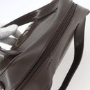 GUCCI Hand Bag Patent leather Brown Silver 000 1274 0505 Auth 162574-6