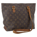 LOUIS VUITTON Monogram Cabas Piano Tote Bag M51148 LV Auth 162576-1