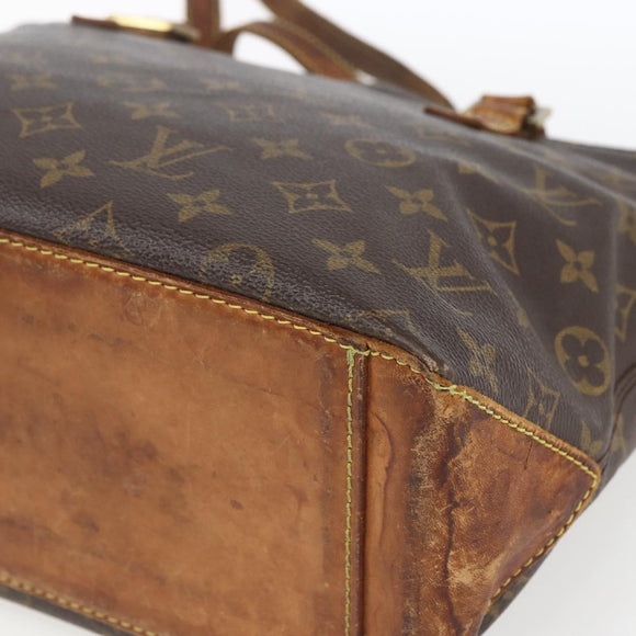 LOUIS VUITTON Monogram Cabas Piano Tote Bag M51148 LV Auth 162576