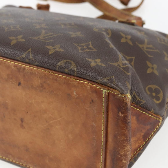 LOUIS VUITTON Monogram Cabas Piano Tote Bag M51148 LV Auth 162576