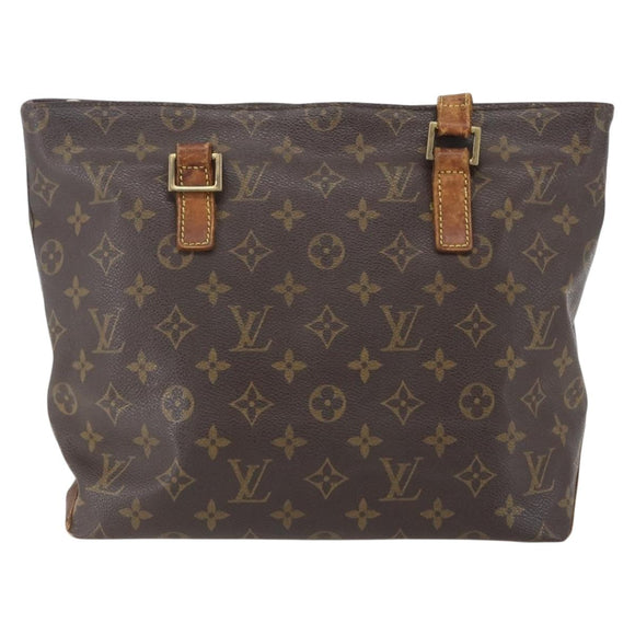 LOUIS VUITTON Monogram Cabas Piano Tote Bag M51148 LV Auth 162576