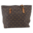 LOUIS VUITTON Monogram Cabas Piano Tote Bag M51148 LV Auth 162576-2