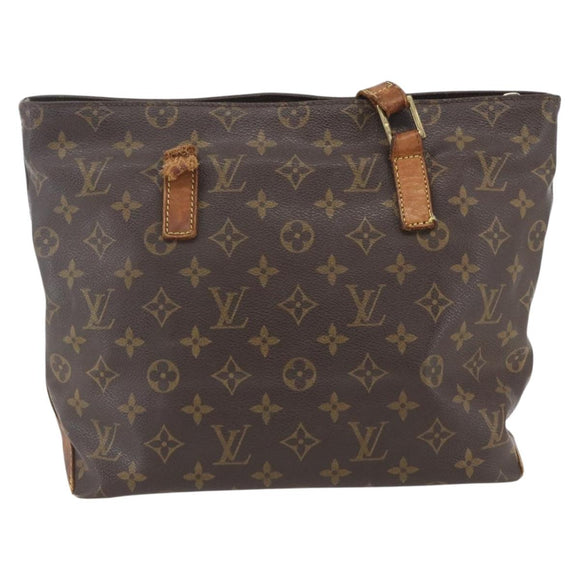 LOUIS VUITTON Monogram Cabas Piano Tote Bag M51148 LV Auth 162576