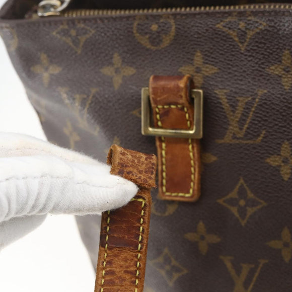 LOUIS VUITTON Monogram Cabas Piano Tote Bag M51148 LV Auth 162576