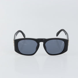 CHANEL Sunglasses plastic Black CC Auth 162582 - 0
