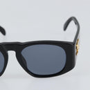 CHANEL Sunglasses plastic Black CC Auth 162582-7