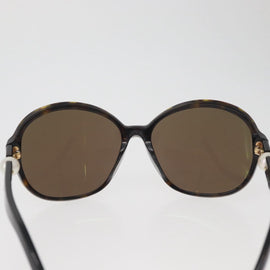 CHANEL Tortoise Sunglasses plastic Brown CC Auth 162588 - 0