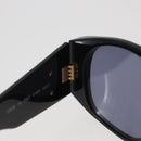 CHANEL Sunglasses plastic Black CC Auth 162592-10