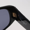 CHANEL Sunglasses plastic Black CC Auth 162592-12