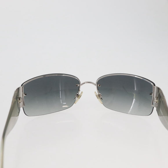 CHANEL Sunglasses plastic Opal CC Auth 162593