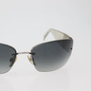 CHANEL Sunglasses plastic Opal CC Auth 162593-4
