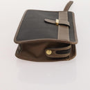 Dunhill Tote Bag Leather 4 Set Brown Black Auth 162595-22