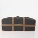 Dunhill Tote Bag Leather 4 Set Brown Black Auth 162595-6