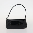 Salvatore Ferragamo Hand Bag Patent leather 3 Set White Black Navy Auth 162600-10