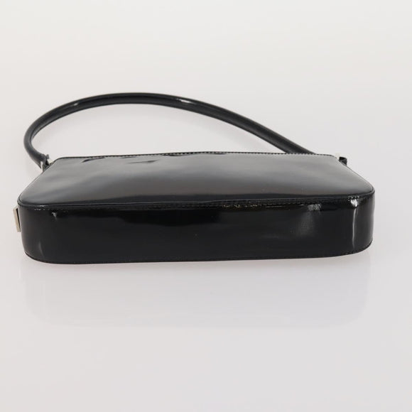 Salvatore Ferragamo Hand Bag Patent leather 3 Set White Black Navy Auth 162600